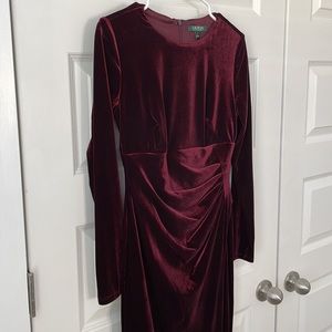 Long Velvet Gown